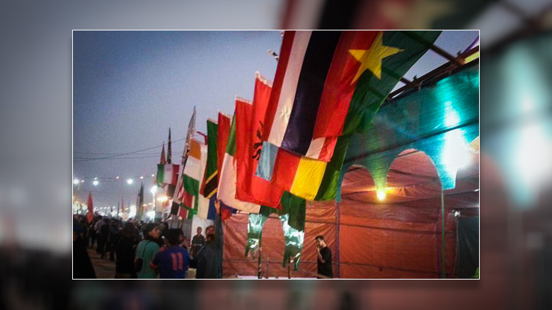 كربلاء:50 جنسية وعرق يجتمعون لاحياء زيارة الاربعين