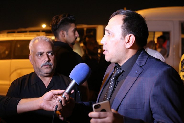 النقل الخاص: يخصص (50,000 ) مركبة لنقل زائري اربعينية الامام الحسين