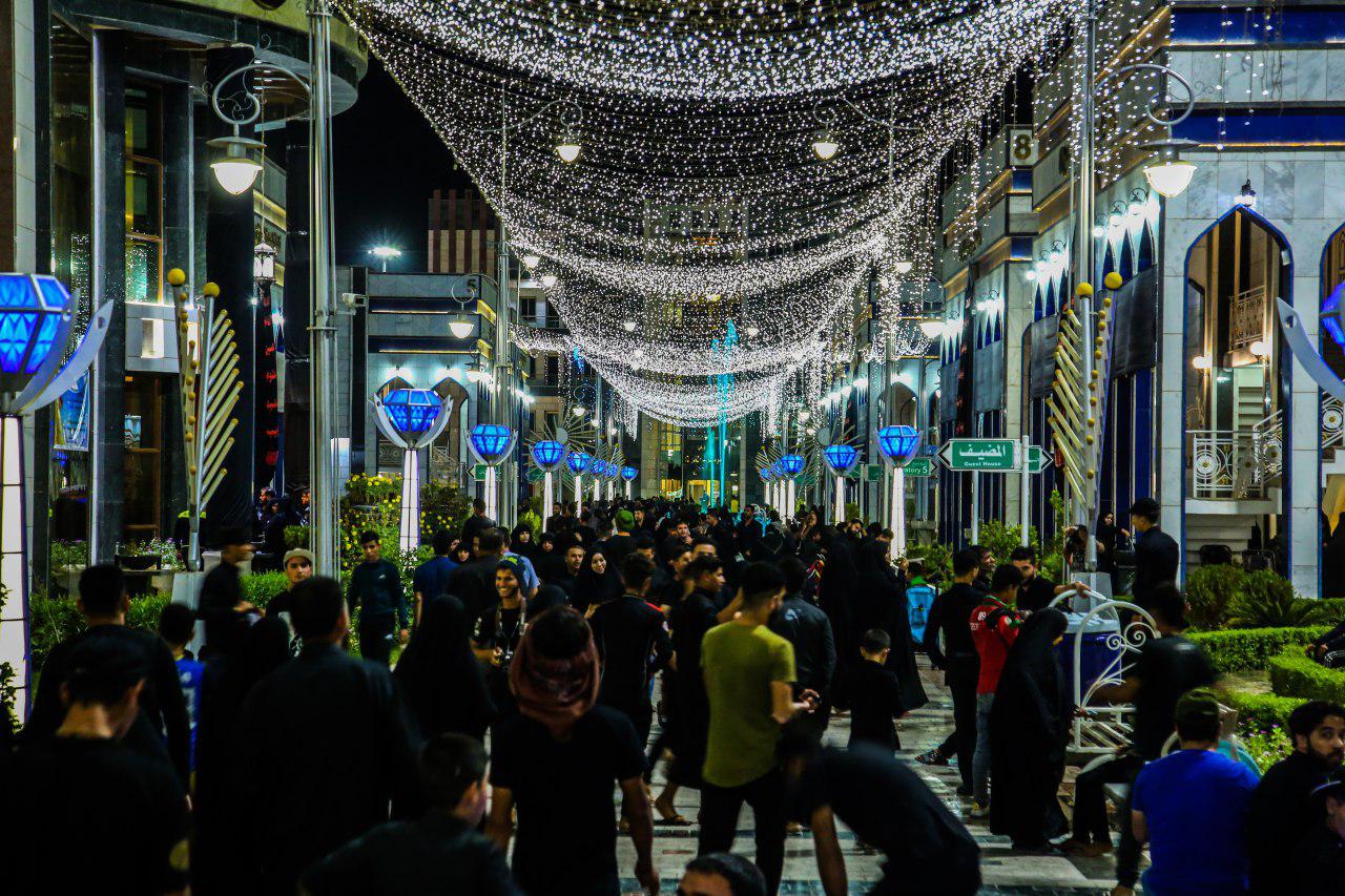 مدينة سيد الاوصياء تستقبل 800 الف زائر خلال اسبوع وتقدم عشرين الف وجبة غذاء يوميا