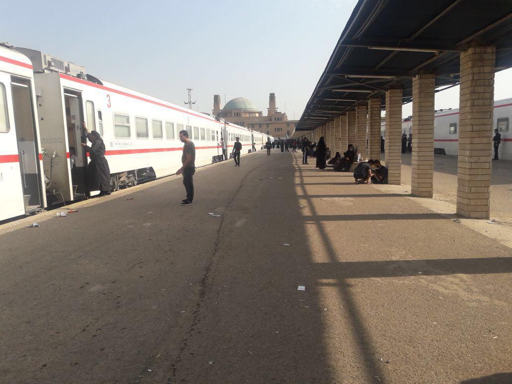 السكك الحديد تعلن إحصائيتها لإعداد الزائرين الذين تم نقلهم من والى كربلاء خلال ستة ايام