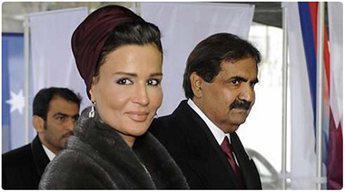 حركة حماس :امير قطر وزوجته موزة يؤجلون زيارتهم الى قطاع غزة لأسباب أمنية