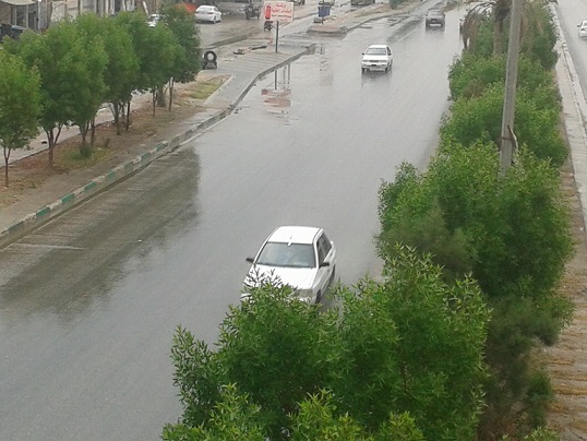 سماء كربلاء تنذر الحكومة المحلية بفصل شتائي مع هطول امطار رعدية