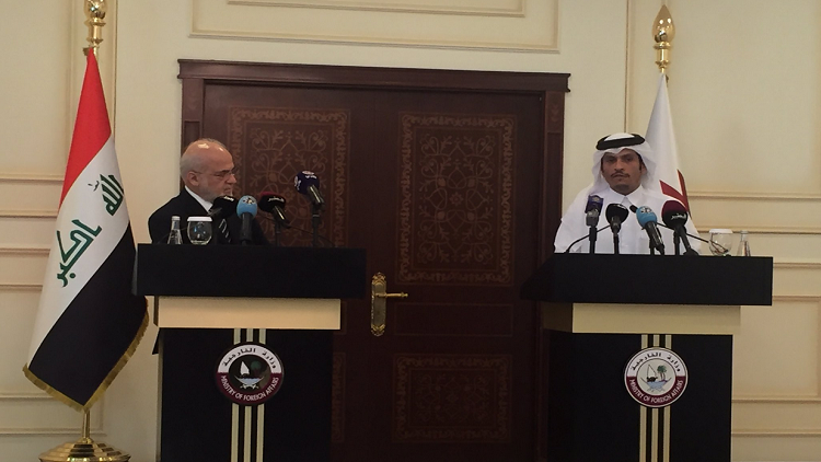 الجعفري من قطر: زمن اعادة البناء طويل وندعو الدوحة للوقوف معنا (فيديو)