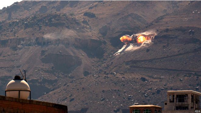 الحوثيون يسقطون مقاتلة سعودية ويأسروا قائدها