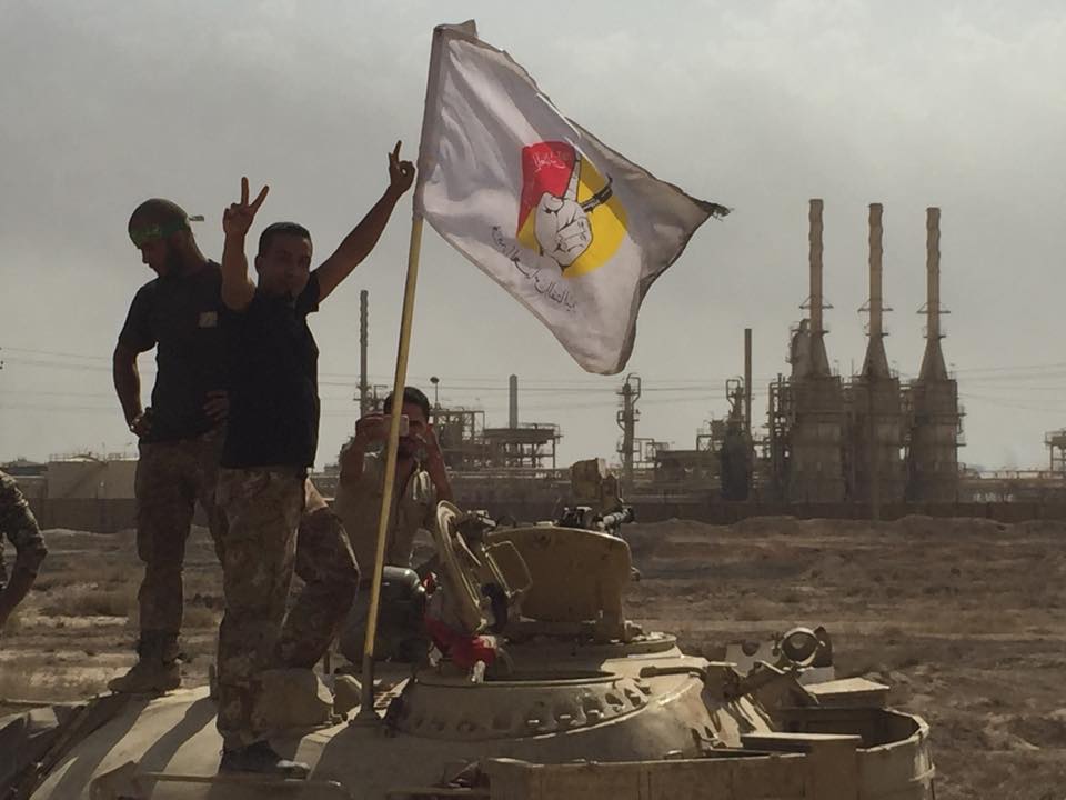 سرية المهمات الخاصة  ولواء العلقمي لفرقة العباس تلتحق في معارك بيجي+صور