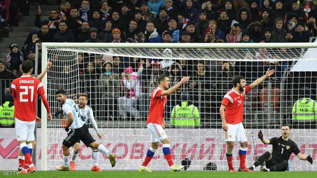 أغويرو يسقط "الدب الروسي" في موسكو