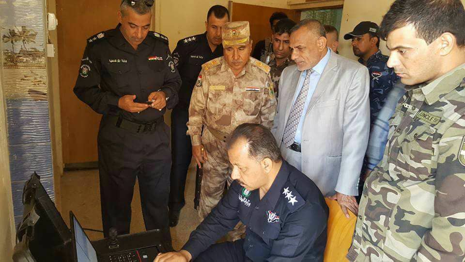 بالصور النجف تعزز امنها بتشغيل منظومة كامرات حرارية حديثة