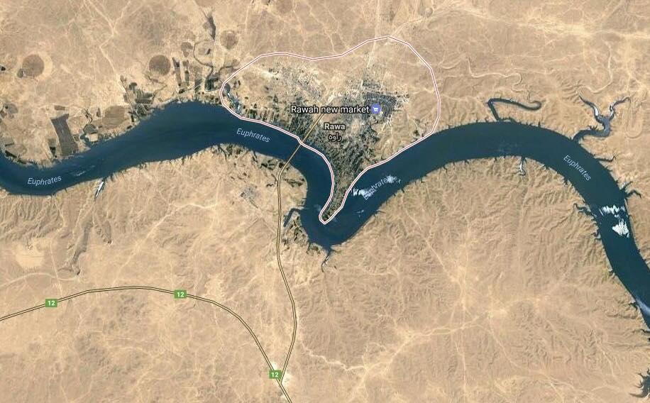 القوات الأمنية والعشائر تبدأ اقتحام مدينة راوه غربي الانبار