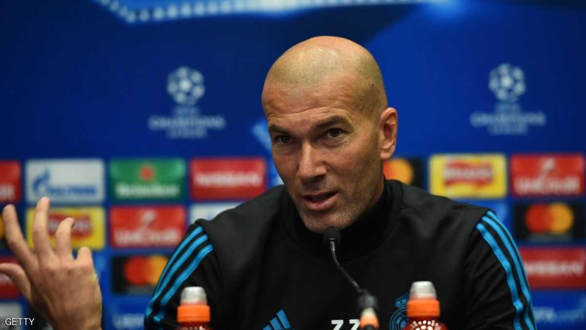 تصريح مفاجئ من زيدان قبل ديربي مدريد