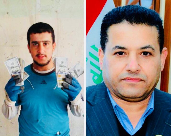 الاعرجي يعين شاباً على ملاك الداخلية تثمينا لأمانته