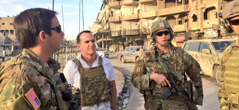 مبعوث الرئيس الأميركي من الرقة: مقتل 6000 عنصر من داعش في معركة استعادة المدينة (مصور)