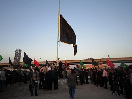 القنصلية التركية بالبصرة لـ(نون) :سيتم عرض راية قبة ضريح الامام الحسين في تركيا(مصور)