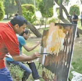 100 رسام عراقي «يلوّنون» أبا نواس