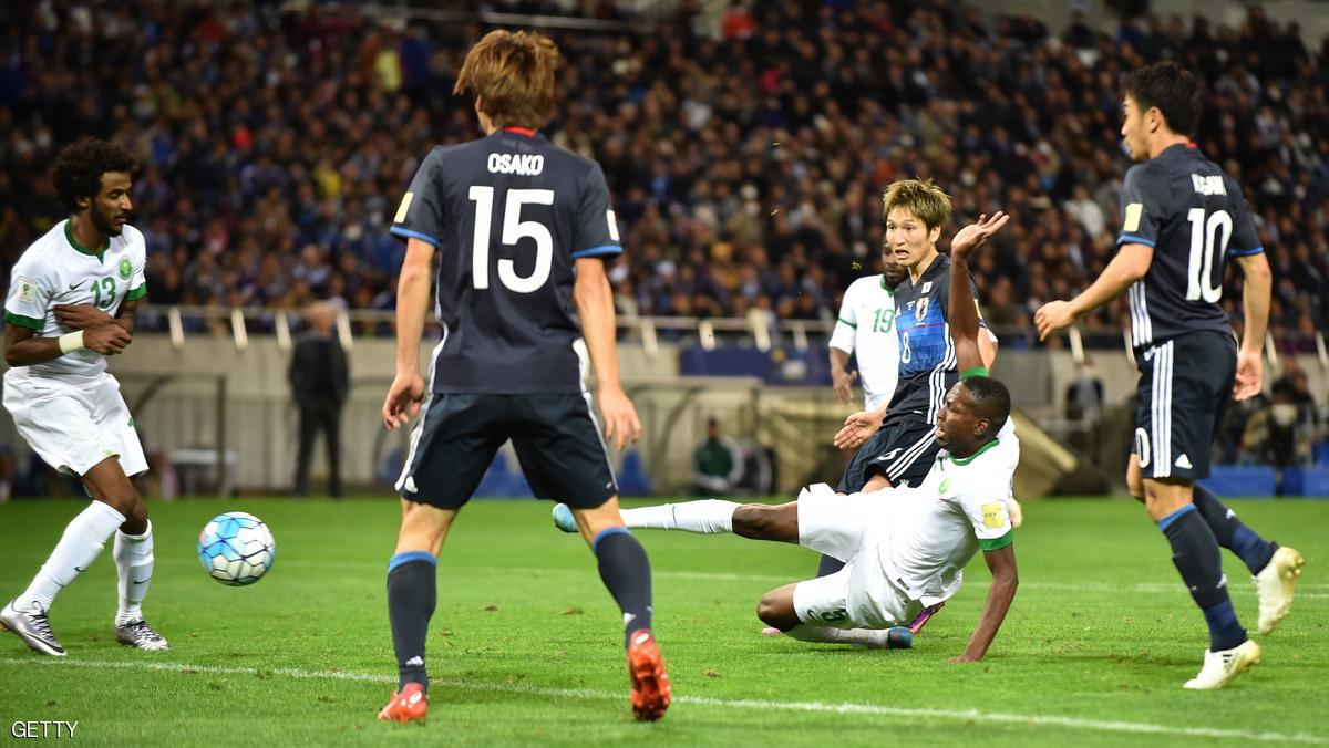 اليابان تهزم السعودية بتصفيات كأس العالم