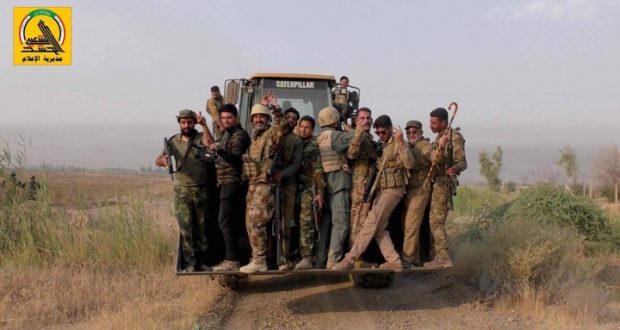 الحشد الشعبي يصل الى جسر "ام العكارب" في عمق بادية الجزيرة