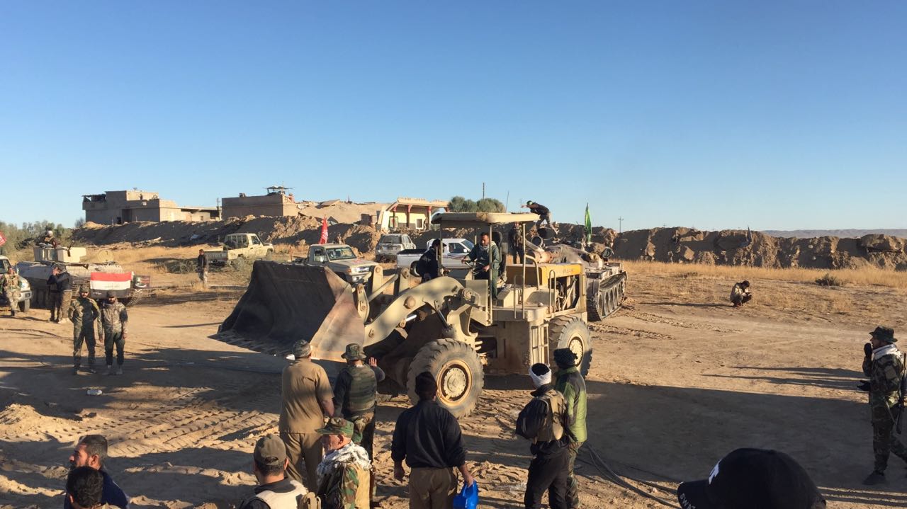 الحشد يحرر قريتي عبد الله العبيدي وصبيحة البدو بصحراء البادية