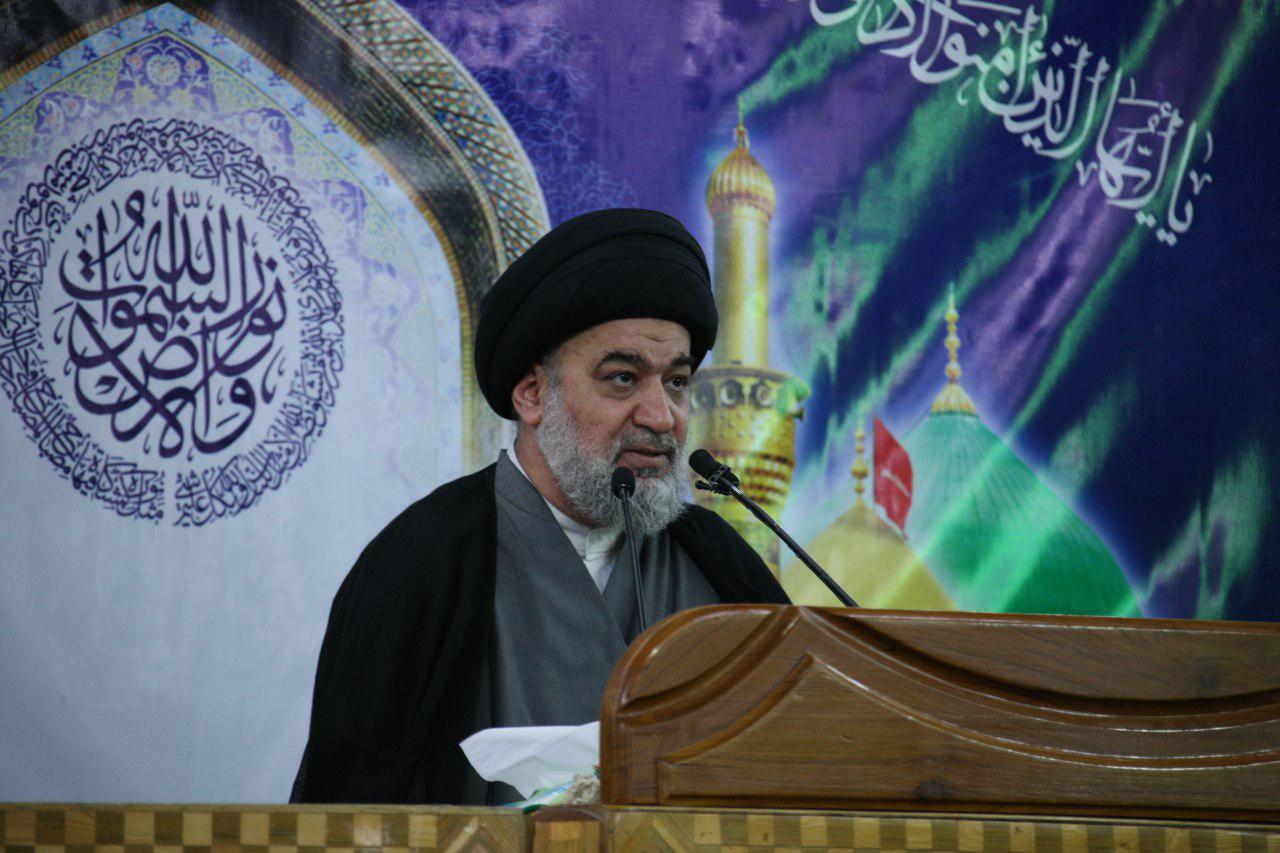 المرجع السيستاني يدعو الى ضرورة وضع سياسة مائية واضحة للعراق وضرورة اعادة النازحين الى مناطقهم واعمارها