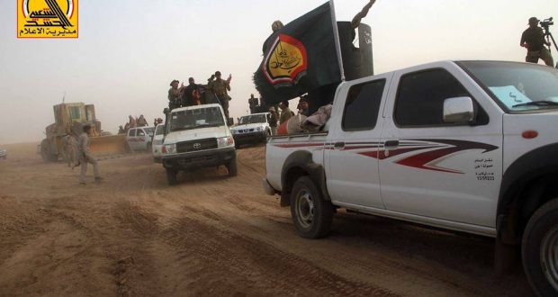 لواء علي الاكبر يصل الشارع العام الرابط بين راوة والحضر