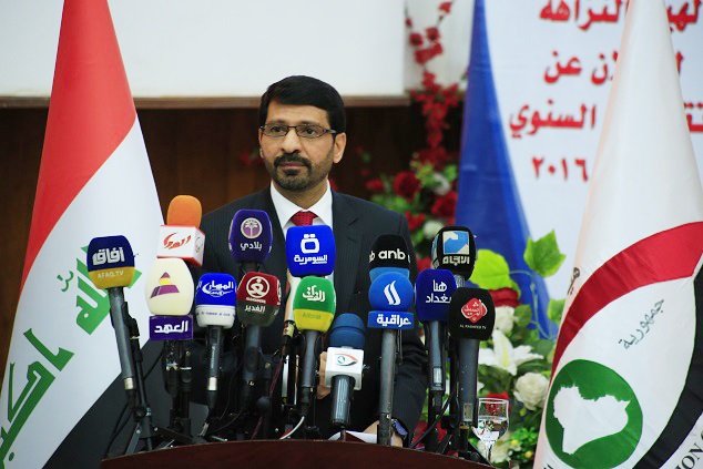 الياسري: أكثر من (2500) متهمٍ أحيل إلى القضاء في العام الماضي منهم (16) وزيراً ومن هم بدرجتهم