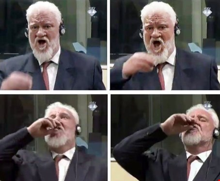 تجرع السمّ في المحكمة الدولية.. وفاة قائد الكروات في حرب البوسنة