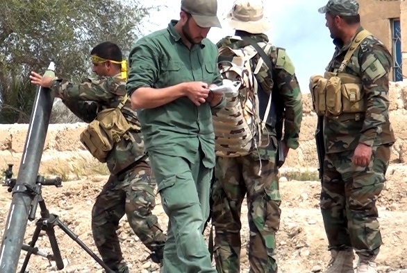 الحشد الشعبي يقتل الارهابية (مارية الشيشانية) ويحبط عملية تسلل لداعش شمال الفلوجة.