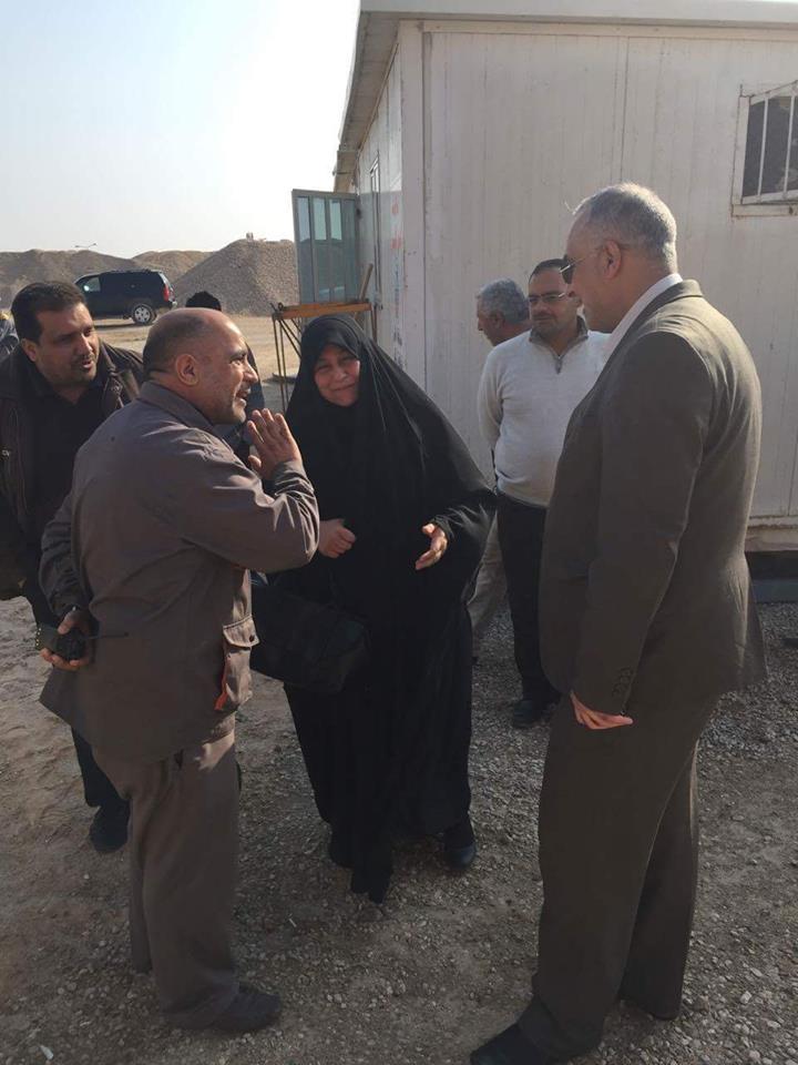 كربلاء :تشغيل معمل الكونكريت الحكومي بعد توقف 6سنوات  وسط  اتهام جهات متنفذه بتعطيله؟!