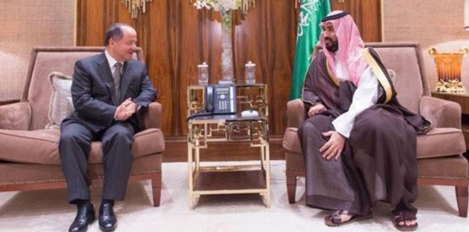 مصدر كردي: بارزاني ينضم سرا لـ(التحالف الاسلامي).. ويسهل مرور عسكريين سعوديين الى بعشيقة