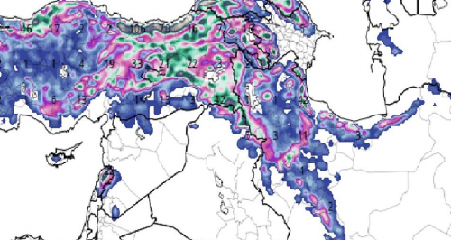 العراق يتعرض لموجة شديدة البرودة