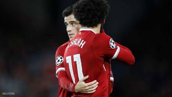 كوتينيو يقود "سباعية" ليفربول أمام سبارتاك وصلاح يختمها