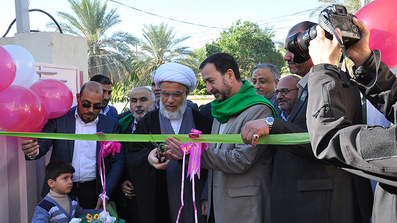 بالصور:العتبة الحسينية تفتتح روضة للايتام في كربلاء