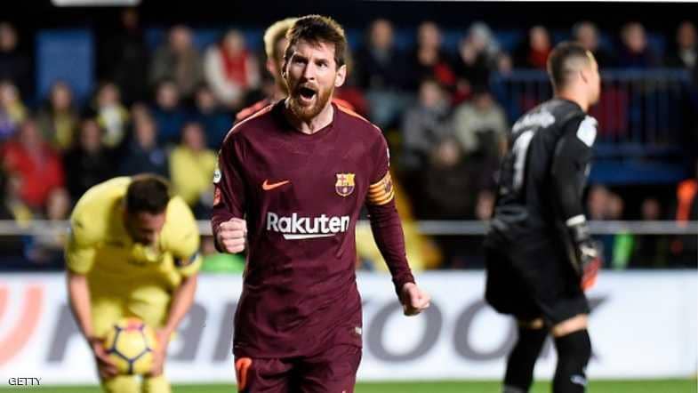 برشلونة يستغل النقص العددي ويهزم فياريال بهدفين