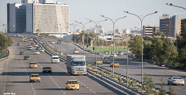 امانة بغداد تعلن عن موعد اعادة افتتاح طريق محمد القاسم