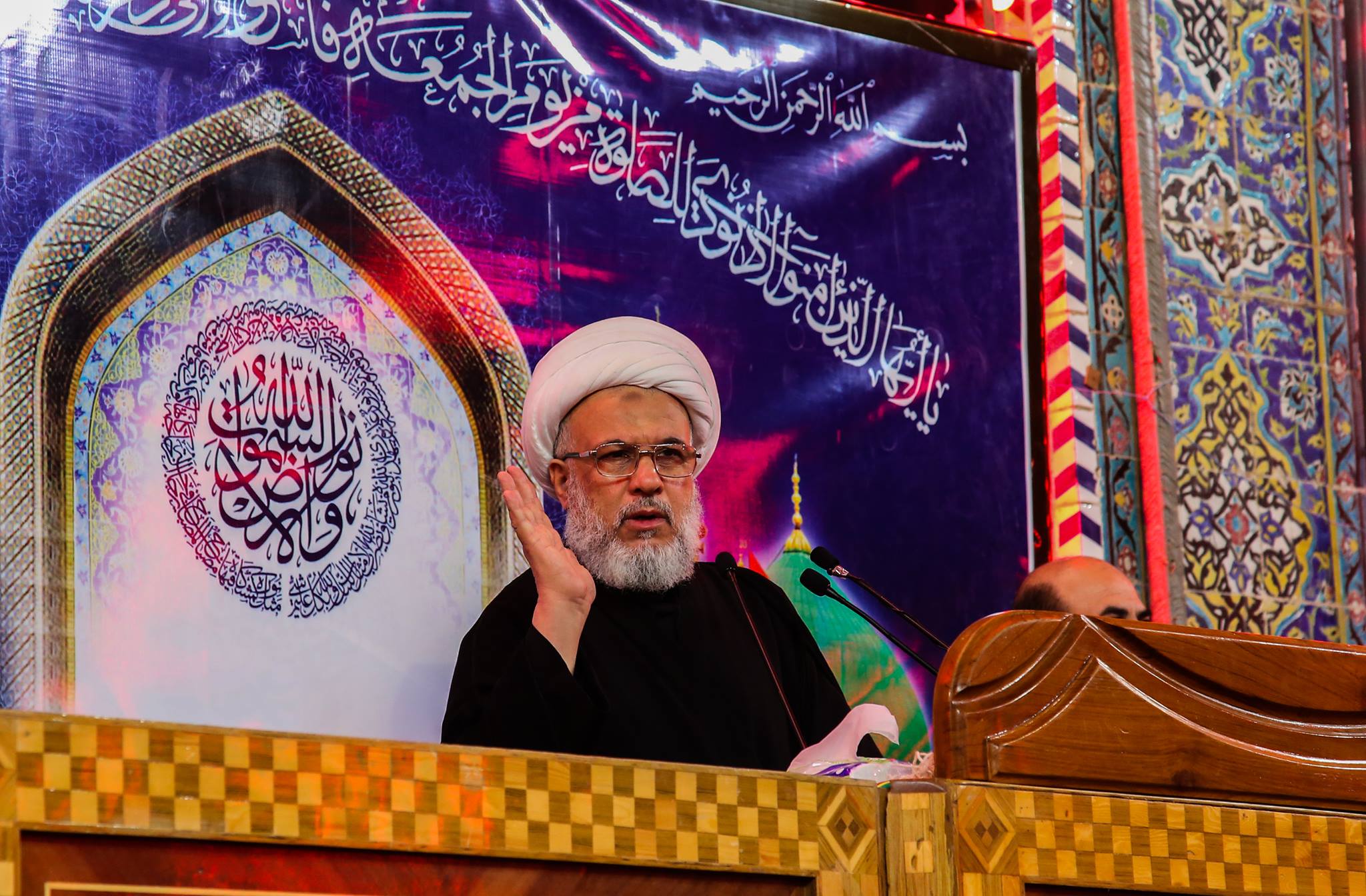 المرجع السسيتاني يحذر من خلايا الارهاب النائمة ويؤكد ان المنظومة الامنية بحاجة الى الاستعانة والانتفاع بطاقات من ساندوها ضمن الأطر الدستورية