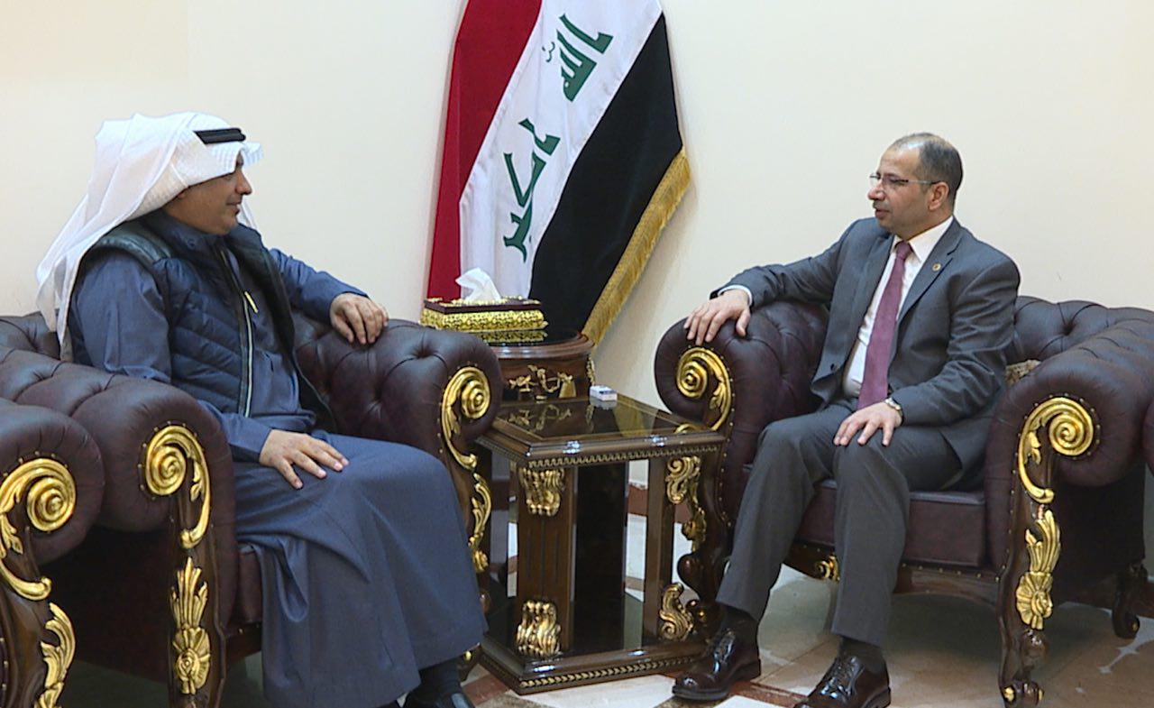 بالصورة.. رئيس البرلمان يستقبل السفير السعودي