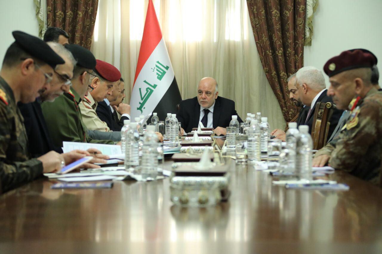 مجلس الامن الوطني برئاسة العبادي يناقش أمن المطارات والمنافذ الحدودية