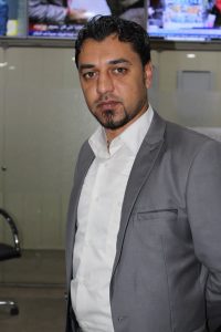 إصابة مراسل قناة NRT في السليمانية بعد قمع تظاهرات شعبية