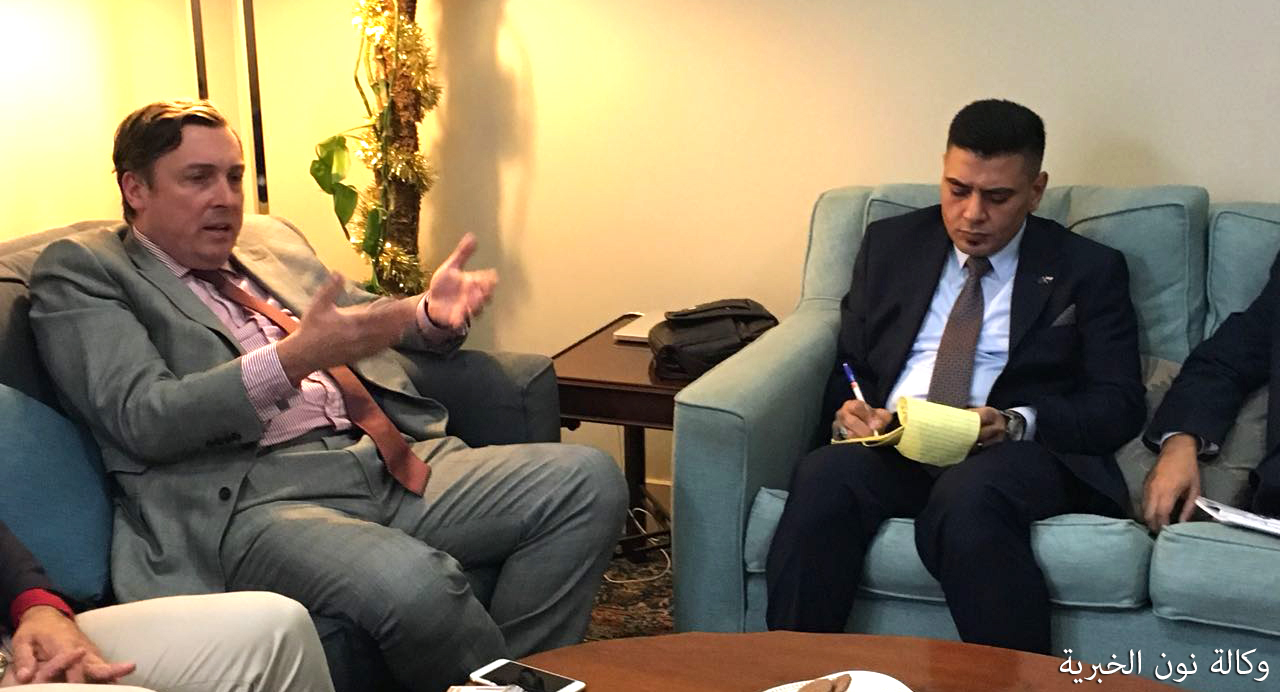 السفير البريطاني لـ(نون): محاربة الفساد يجب ان تبدأ من القمة في الحكومة العراقية.. ولدينا قلق حول مستقبل الحشد الشعبي