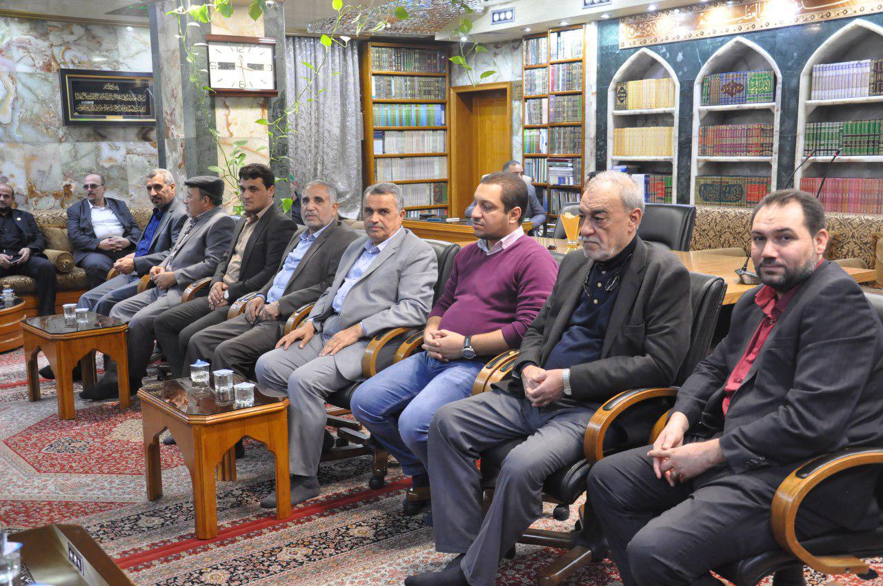 رئيس فرع  نقابة المهندسين ورؤساء فروع النقابة بالعراق يلتقون بممثل المرجع السيستاني:بريمر سلب حقوقنا