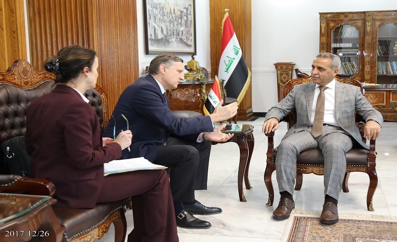 السفير الألماني يبحث مع القضاء العراقي أوضاع الارهابيين الألمان
