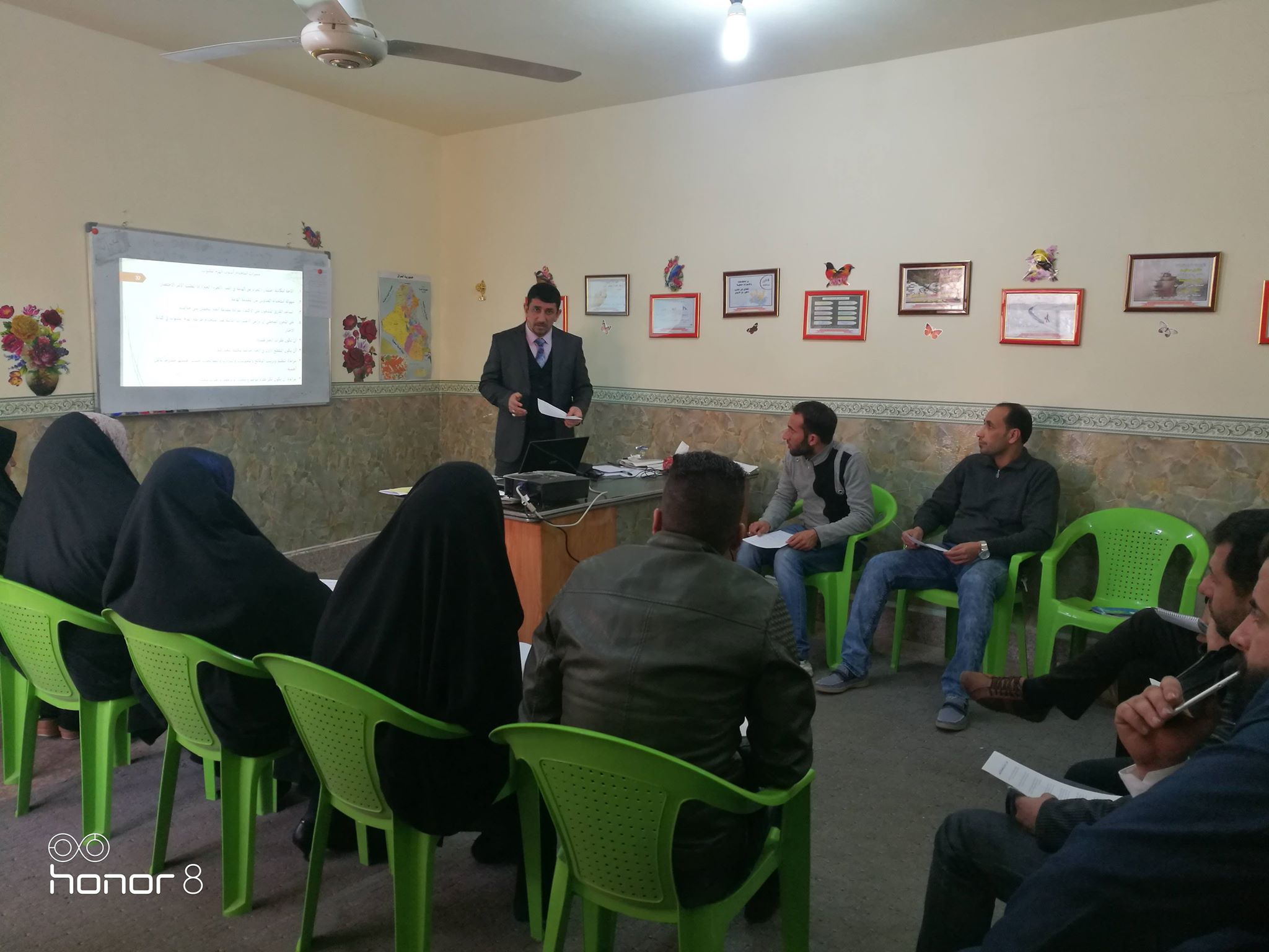 العتبة الحسينية تساهم في تطوير موظفي مديرية الطرق والجسور كربلاء