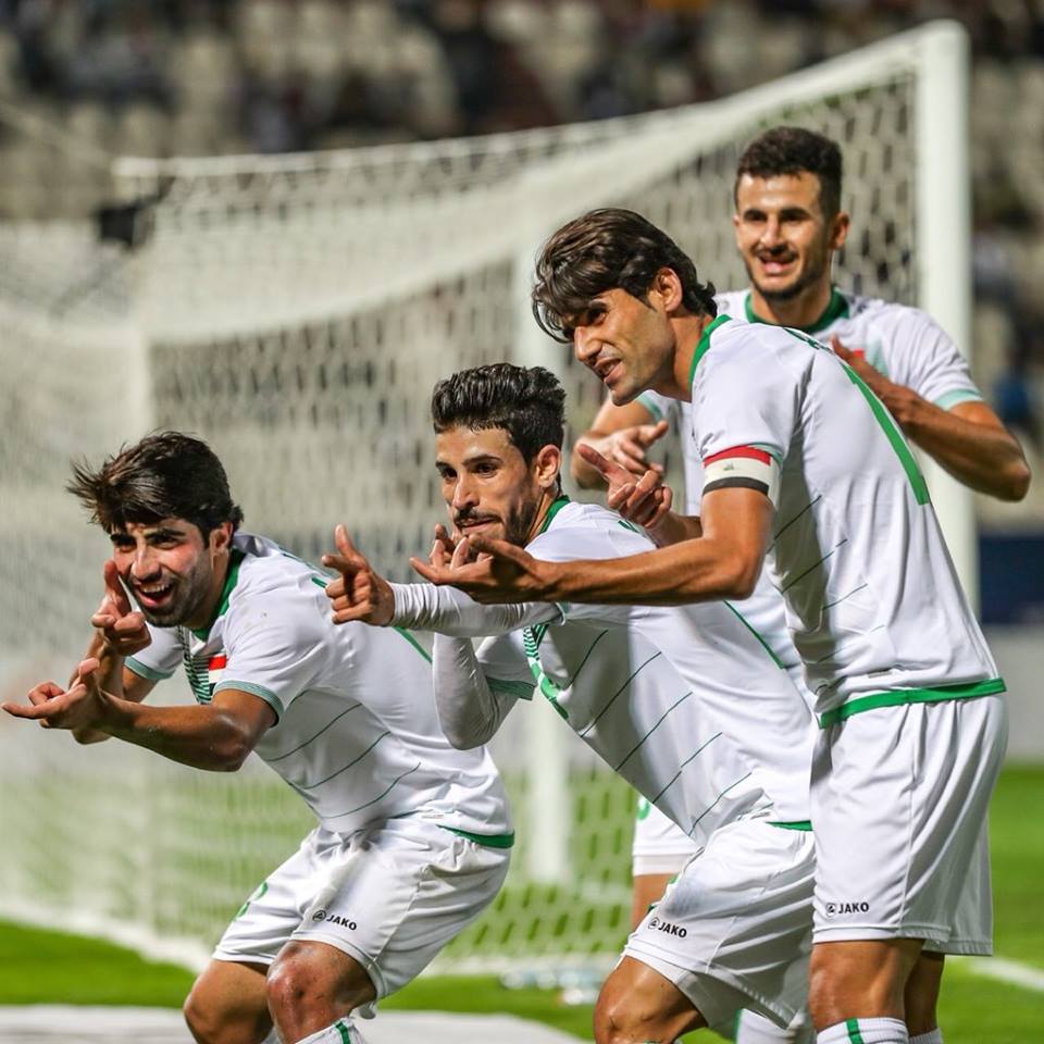 اسود الرافدين يصلون الى نصف نهائي كأس الخليج (فيديو)