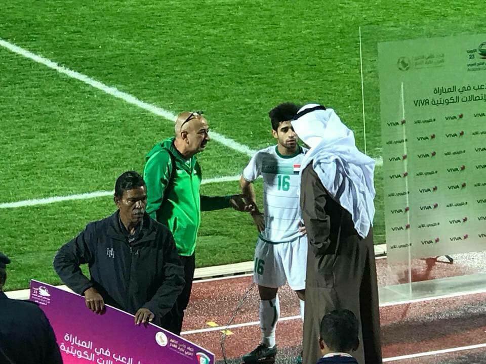 للمرة الثالثة على التوالي.. حسين علي "رجل المباراة"