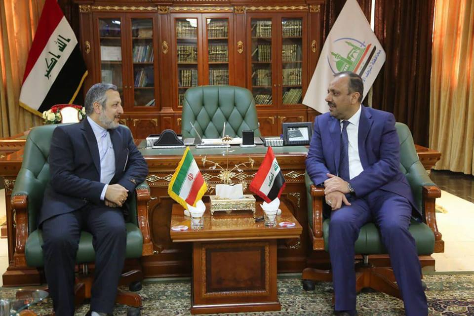 القنصل الايراني الجديد يباشر مهام عمله في النجف