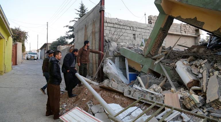 اول زلزال يضرب العراق بـ2018