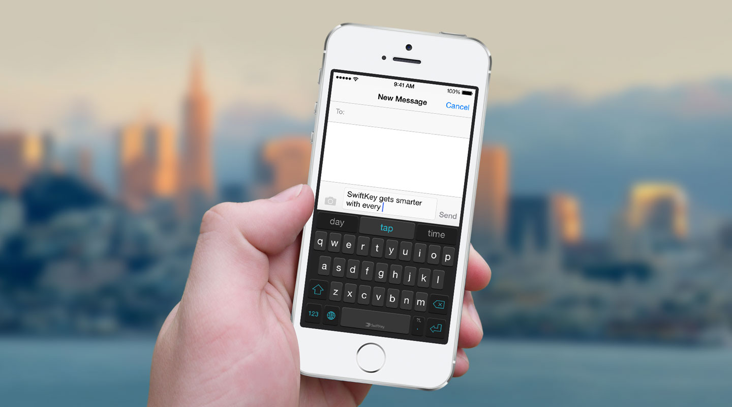 بالصور.. لوحة مفاتيح "سرية" في آيفون للكتابة بيد واحدة