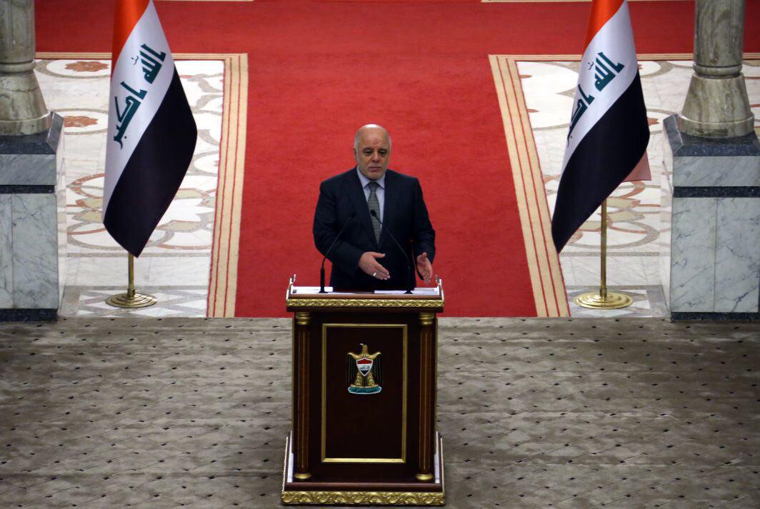 العبادي يصل الى النجف