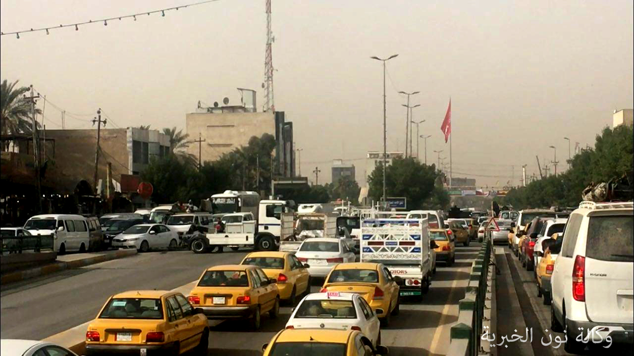 بالفيديو.. سوء التخطيط يخلف ازدحاماً مرورياً في كربلاء