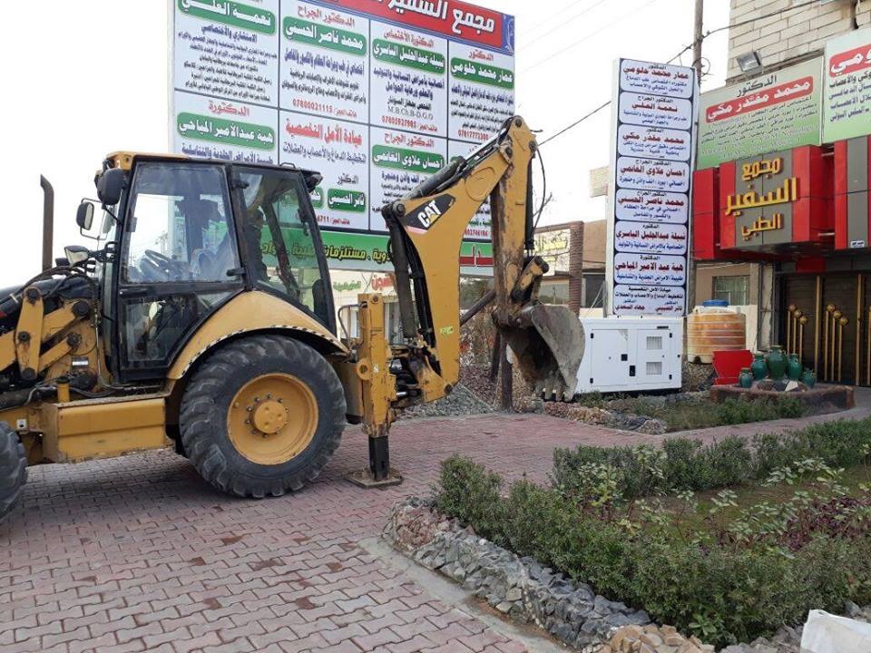 وزارة الاعمار والاسكان والبلديات والاشغال العامة تنفذ حملات خدمية كبرى لإزالة التجاوزات وصيانة وأكساء الطرق في مركز محافظة كربلاء المقدسة