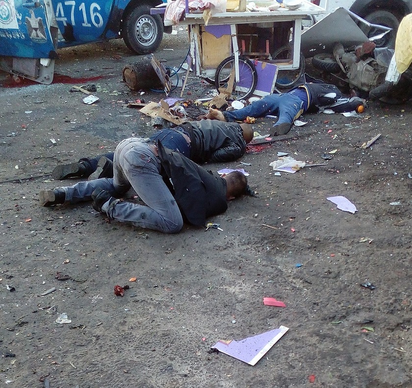 المسطر ....يبتلع الجياع- تفجير ساحة الطيران