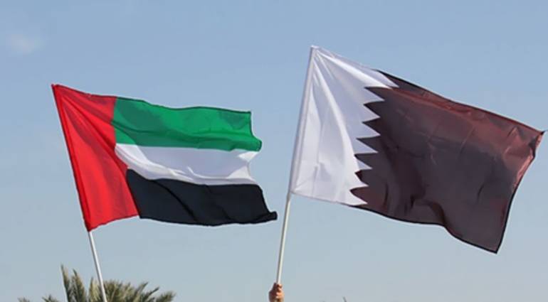 بالصورة: الإمارات تزيل قطر من خارطة للخليج العربي بمتحف “اللوفر أبوظبي”